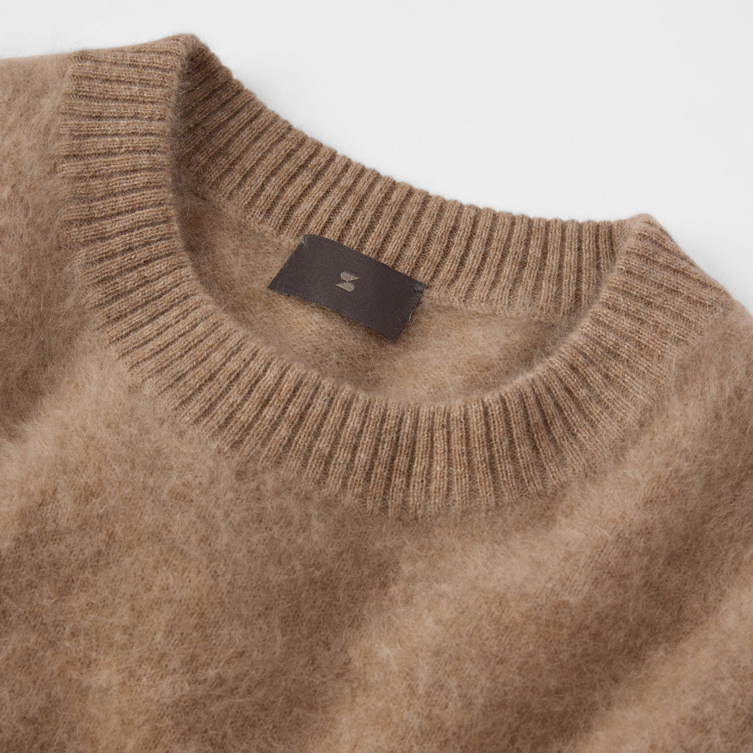 Women's Brushed Cashmere Crewneck Sweater