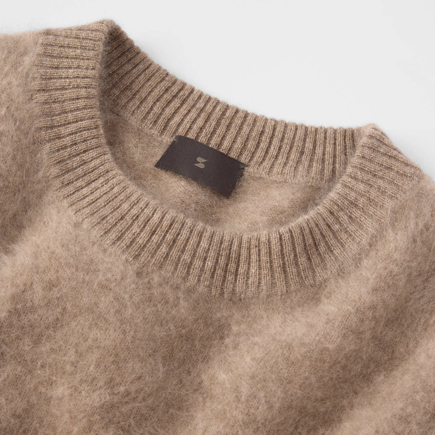 Women's Brushed Cashmere Crewneck Sweater