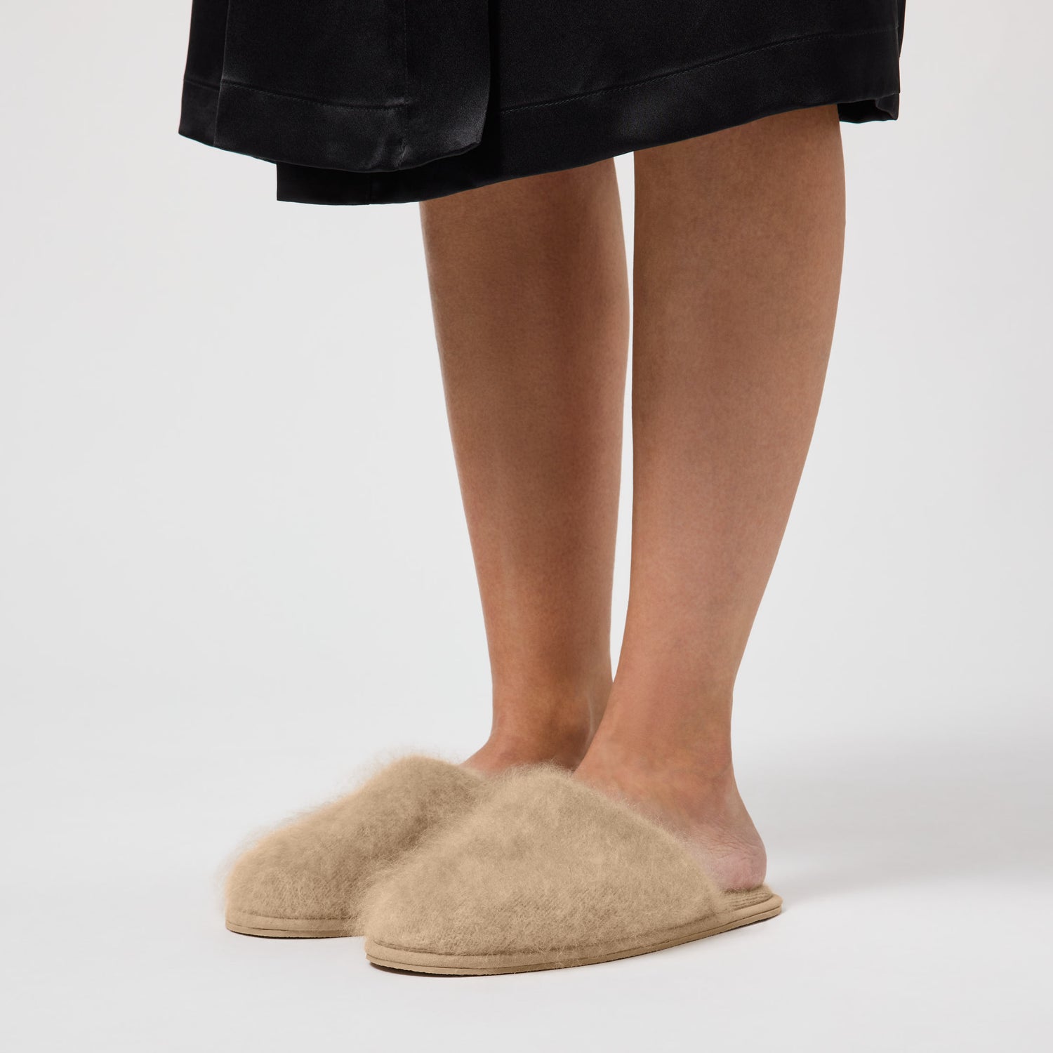 Women's Brushed Cashmere Slippers