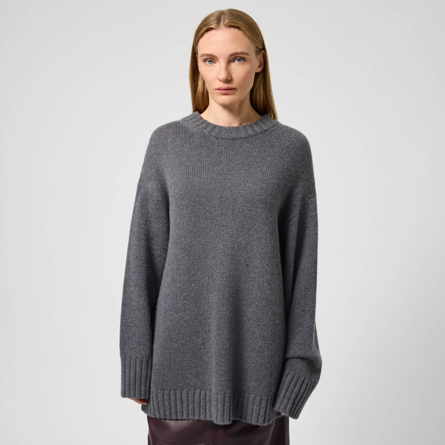 Women's Heavy Wool-Cashmere Sweater