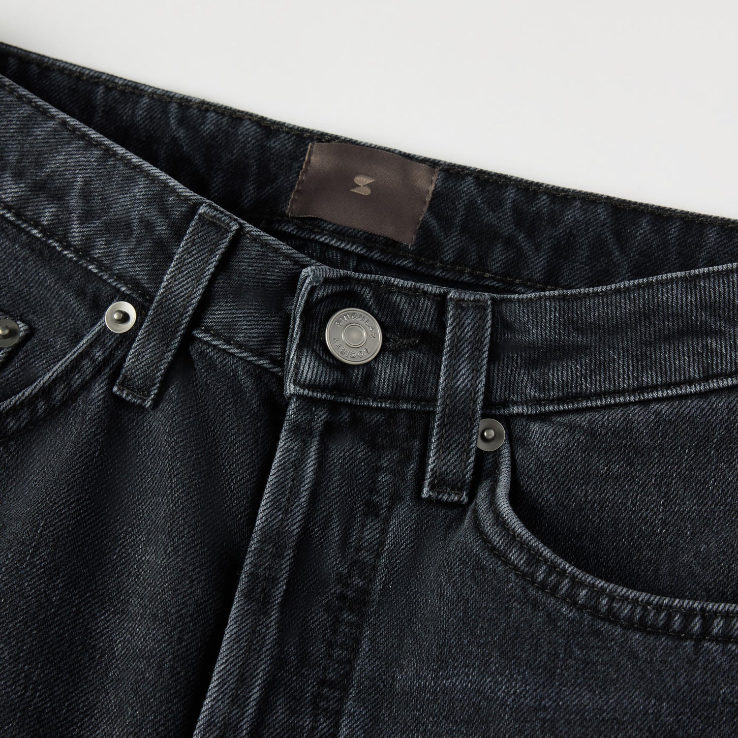 Women's High-Waisted Straight-Leg Denim