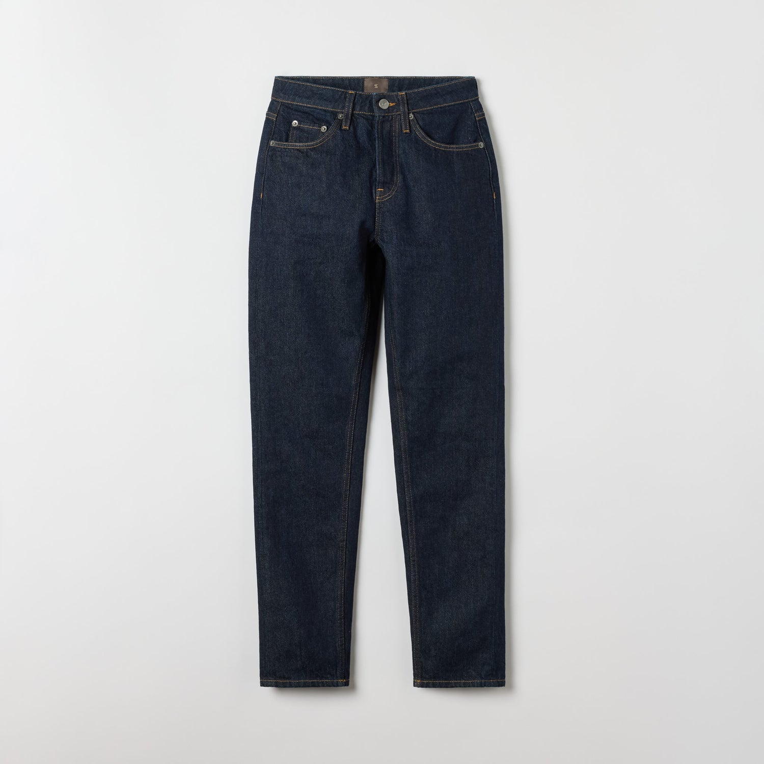 Women's High-Waisted Straight-Leg Denim