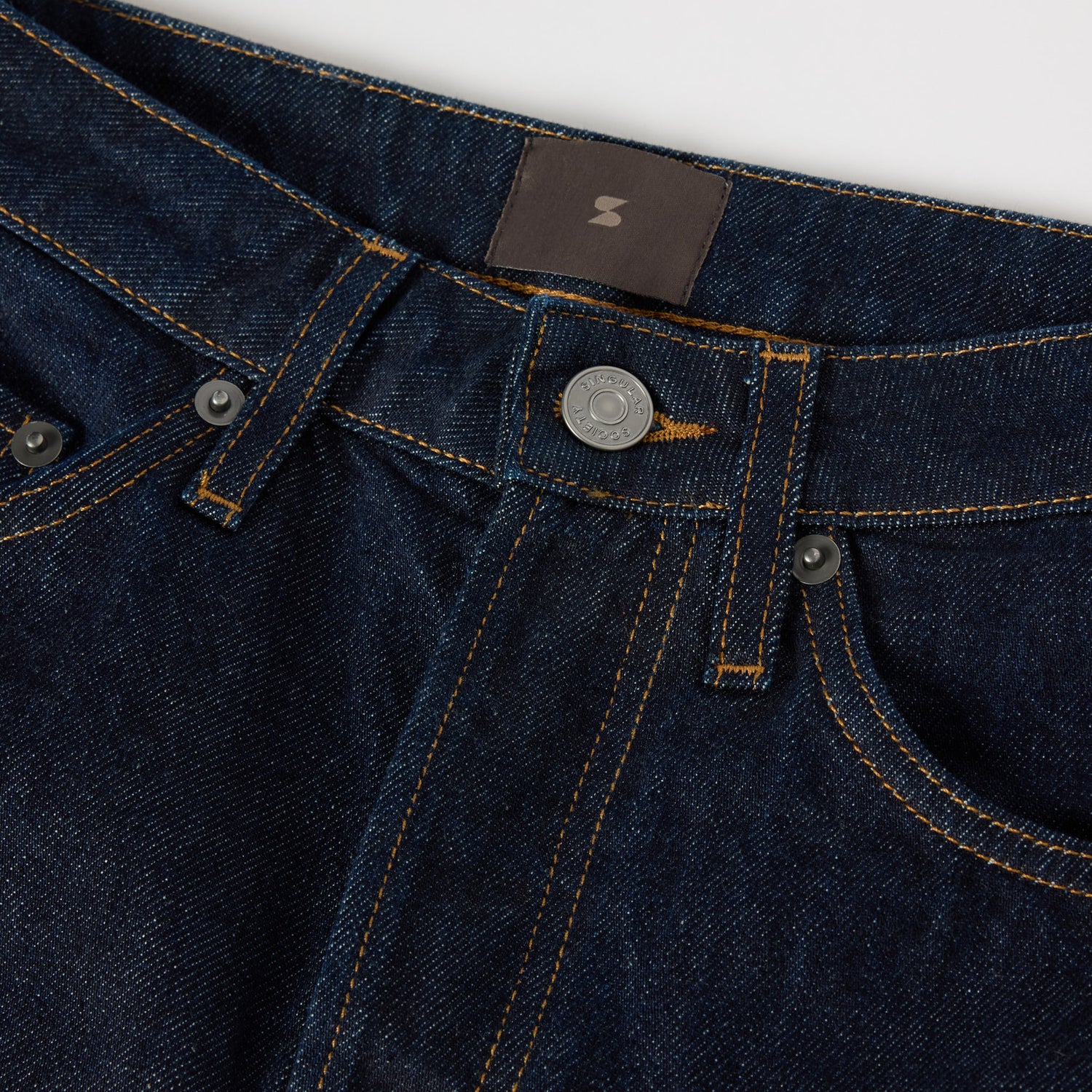 Women's High-Waisted Straight-Leg Denim