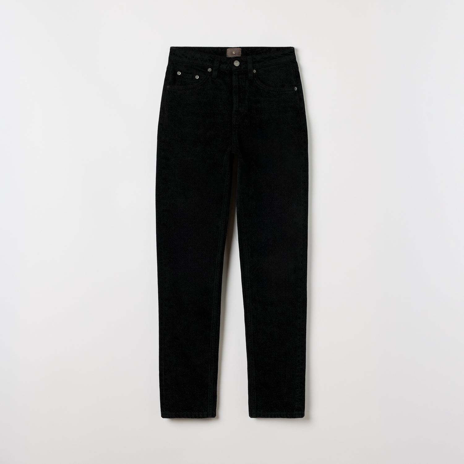 Women's High-Waisted Straight-Leg Denim