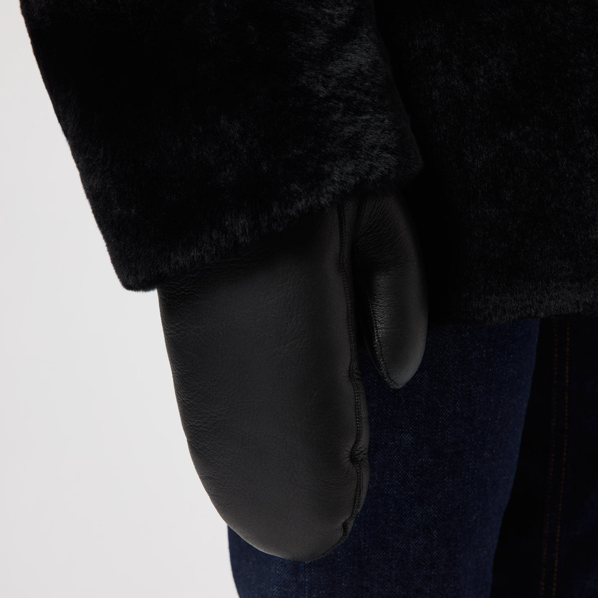 Shearling Mittens