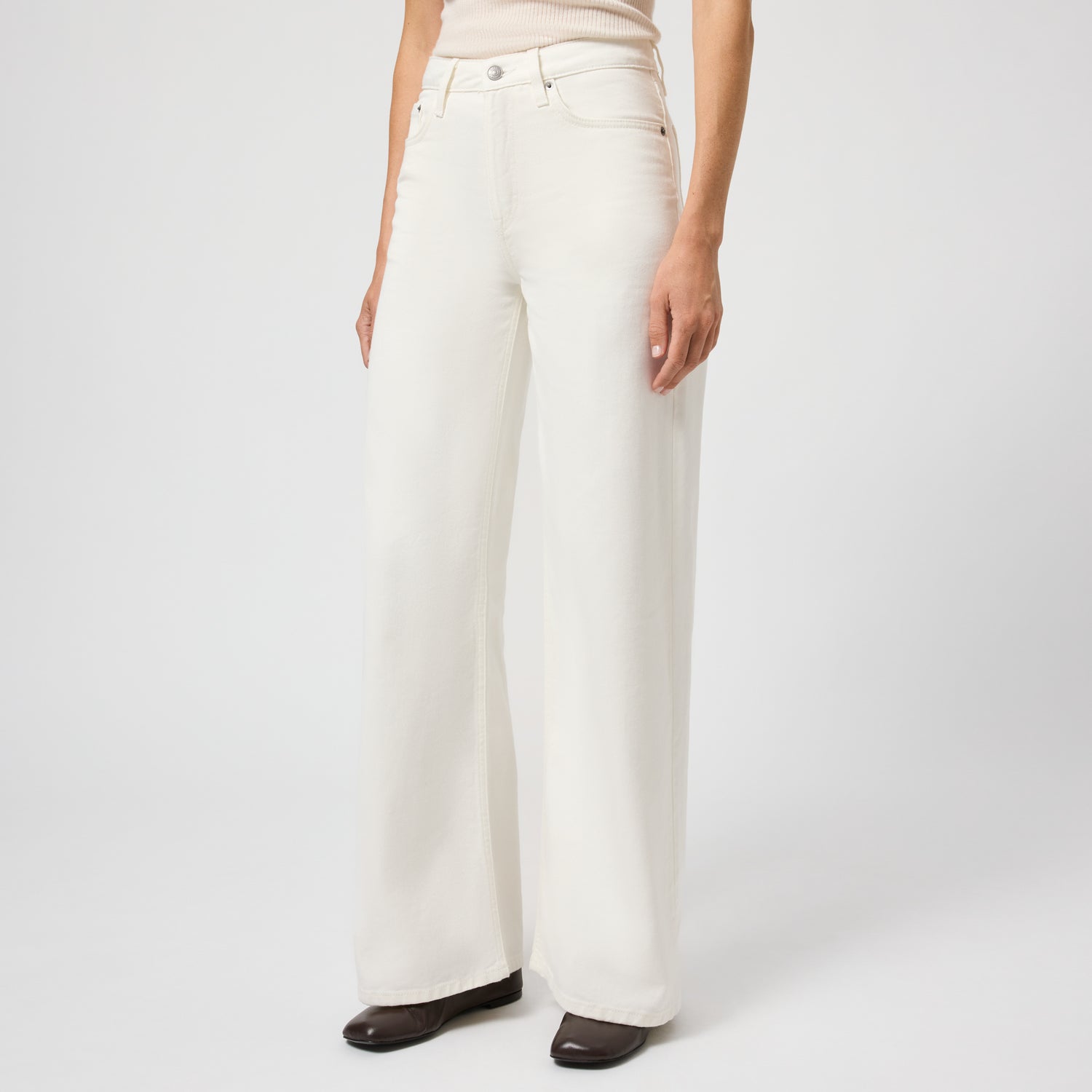 Women's Wide Fit Cropped Denim