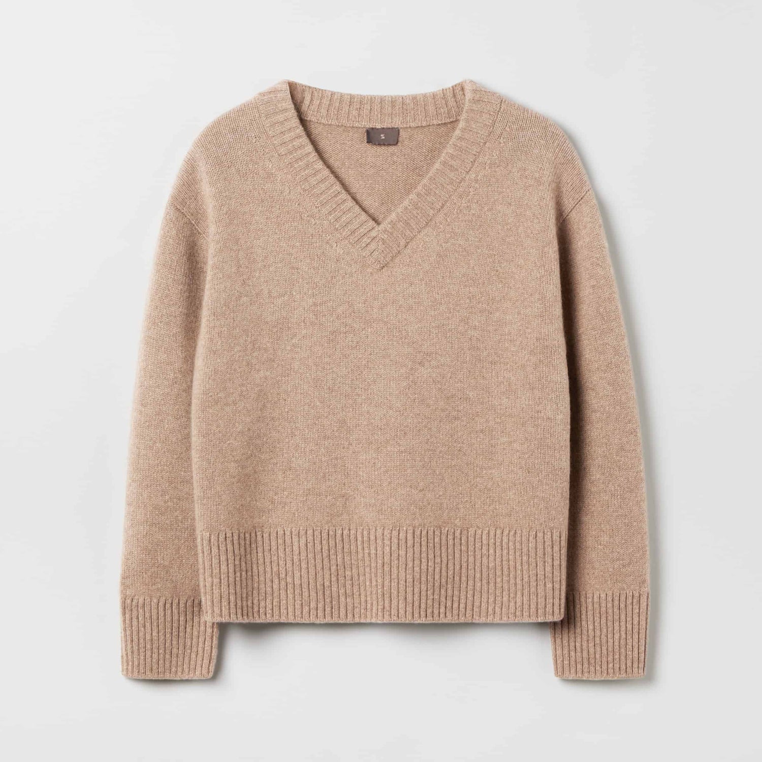 Women's Relaxed Cashmere V-Neck Sweater