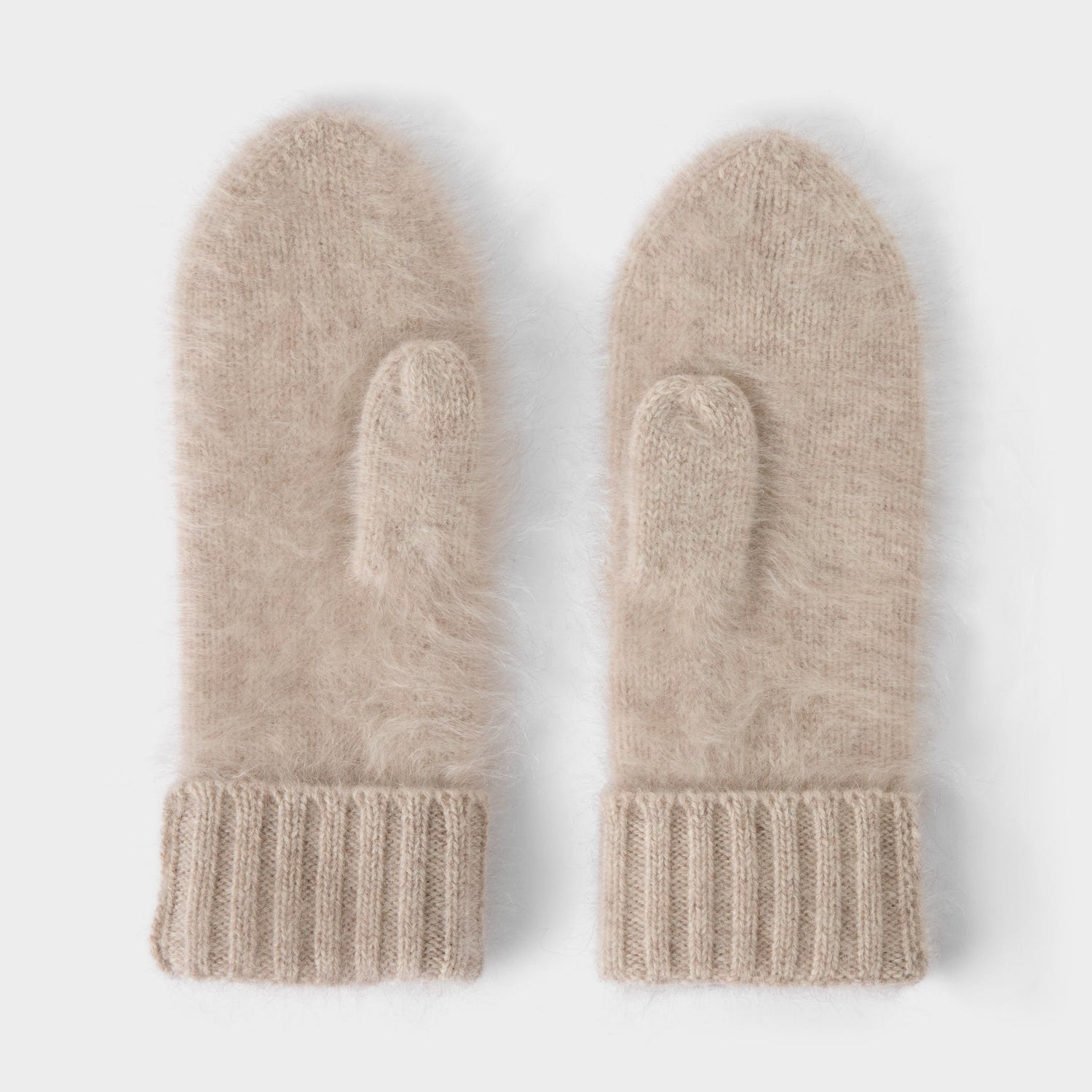 Women's Brushed Cashmere Mittens