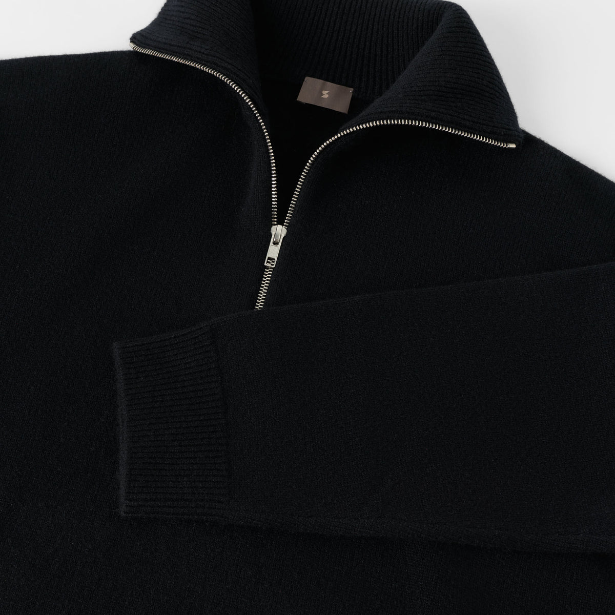 Women's Cashmere Half Zip Sweater