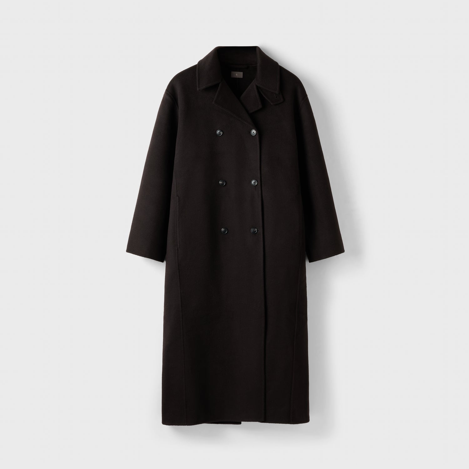 Women's Double Breasted Wool Doublé Coat
