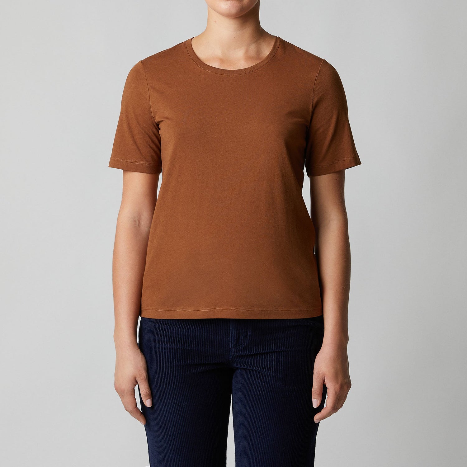 Women's Peruvian Pima T-Shirt Vicuna