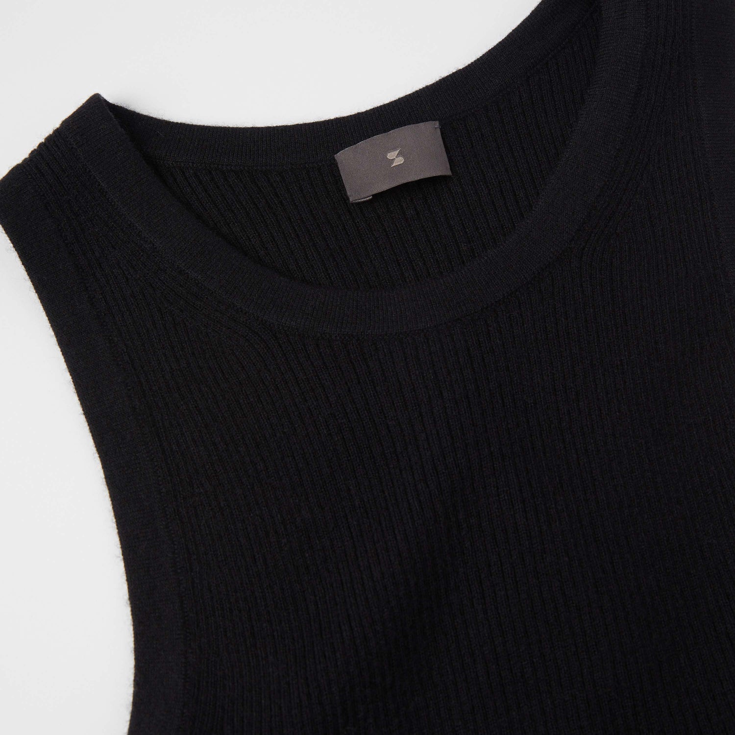 Women's Ribbed Cashmere-Silk Tank Top
