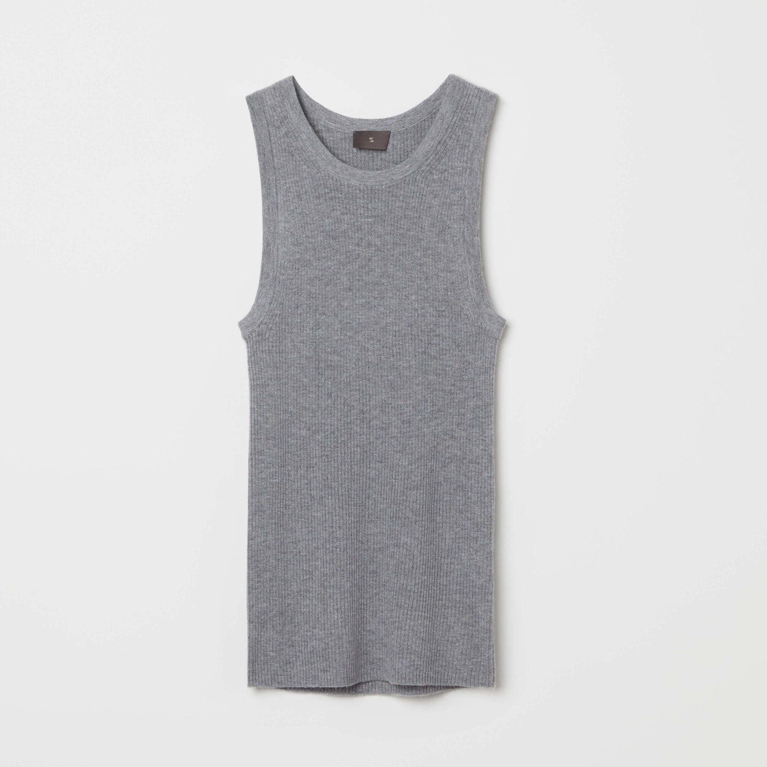 Women's Ribbed Cashmere-Silk Tank Top