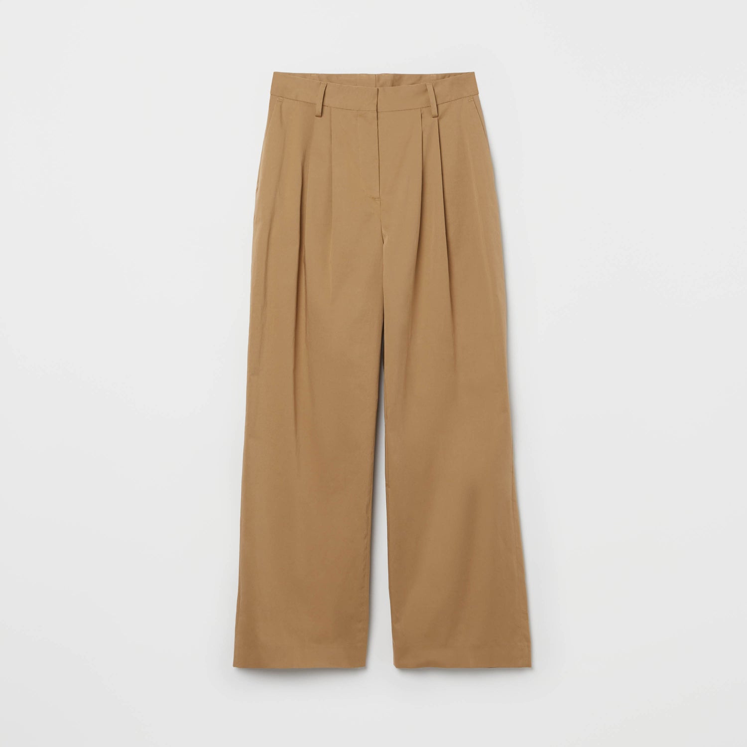 Women's Silk Cotton High Waisted Trousers