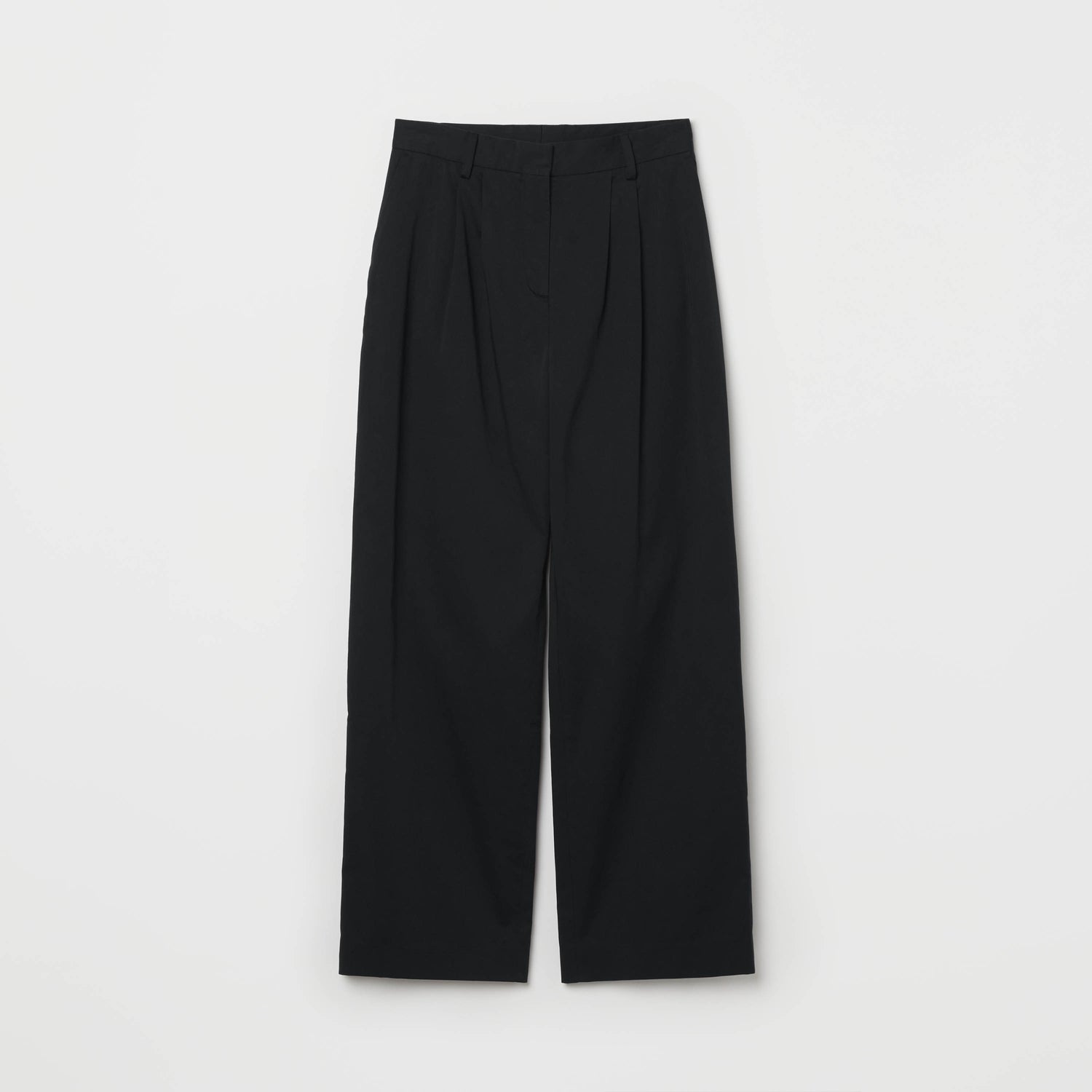 Women's Silk Cotton High Waisted Trousers