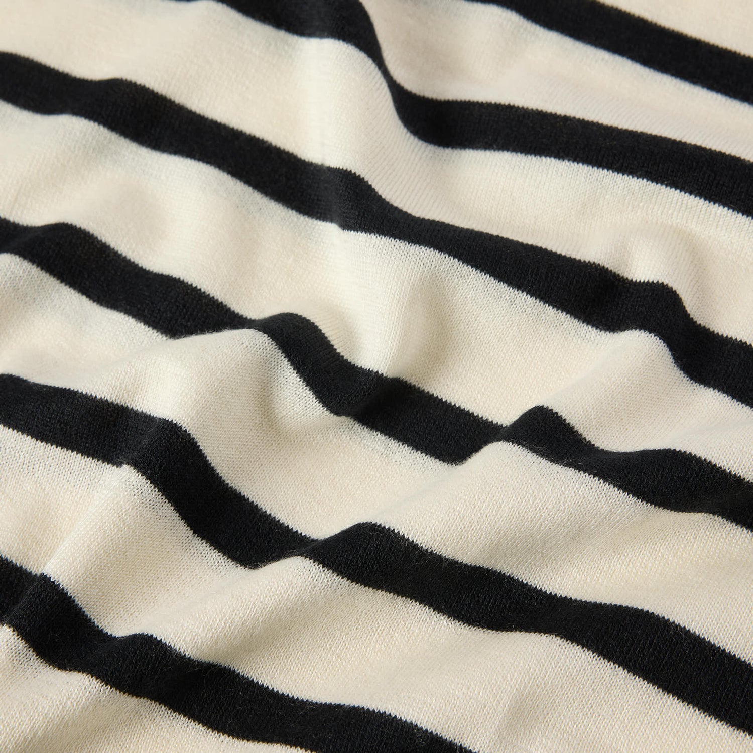 Women's Striped Silk-Cashmere T-shirt