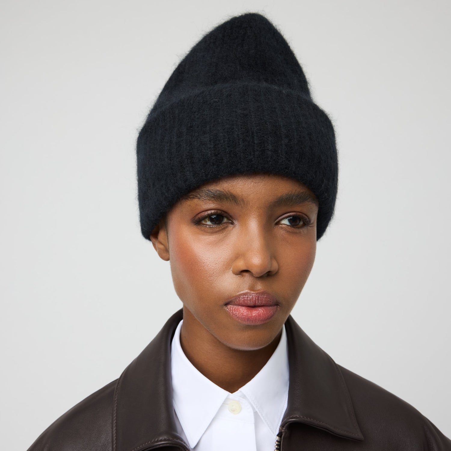 Brushed Cashmere Beanie