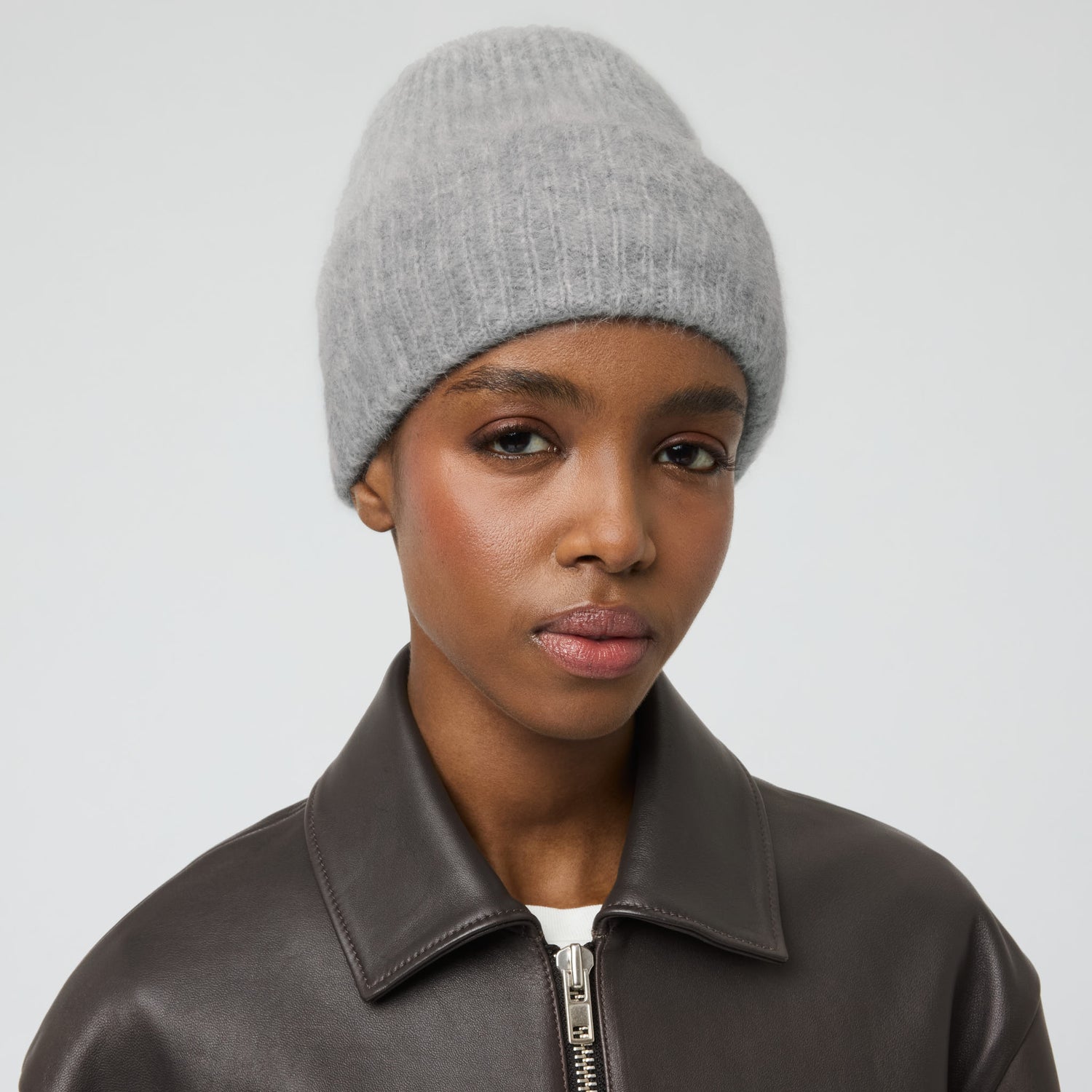 Brushed Cashmere Beanie