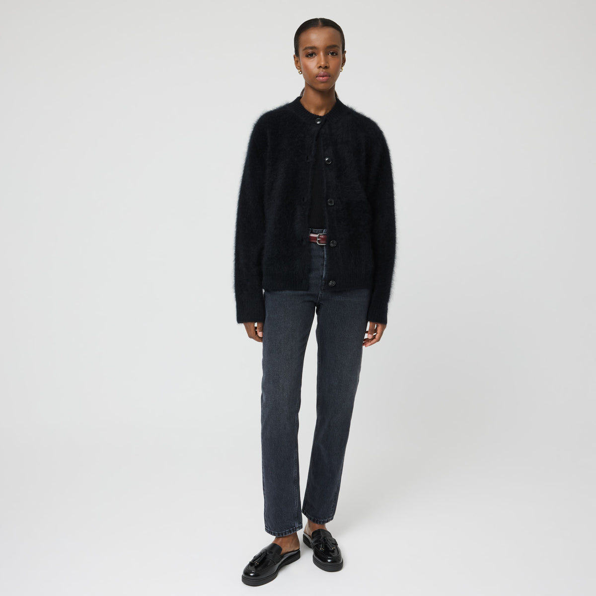 Women's Brushed Cashmere Cardigan