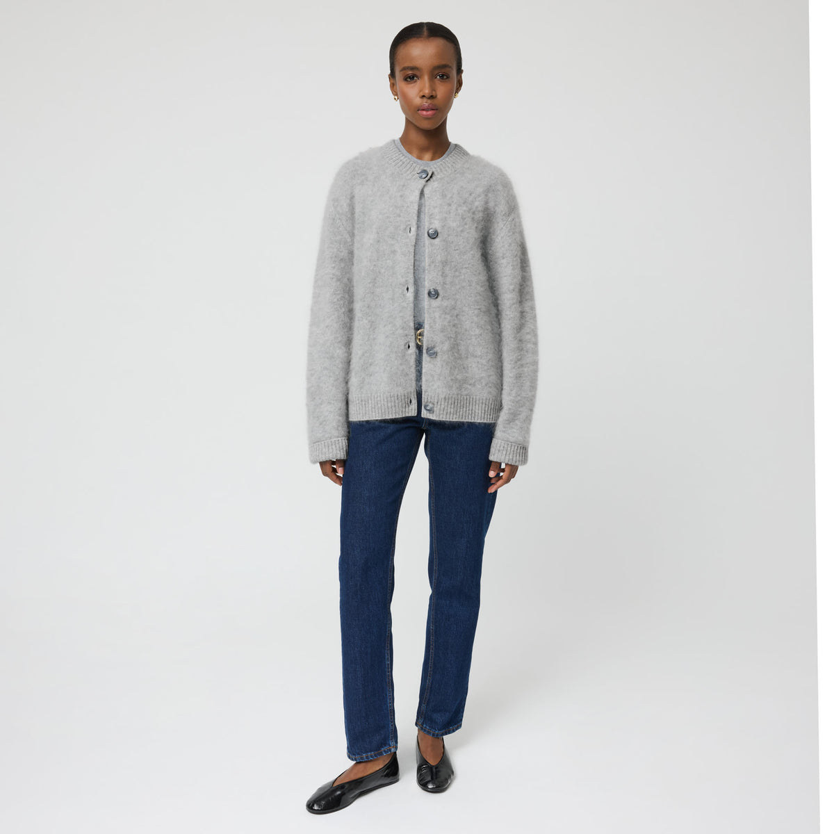 Women's Brushed Cashmere Cardigan