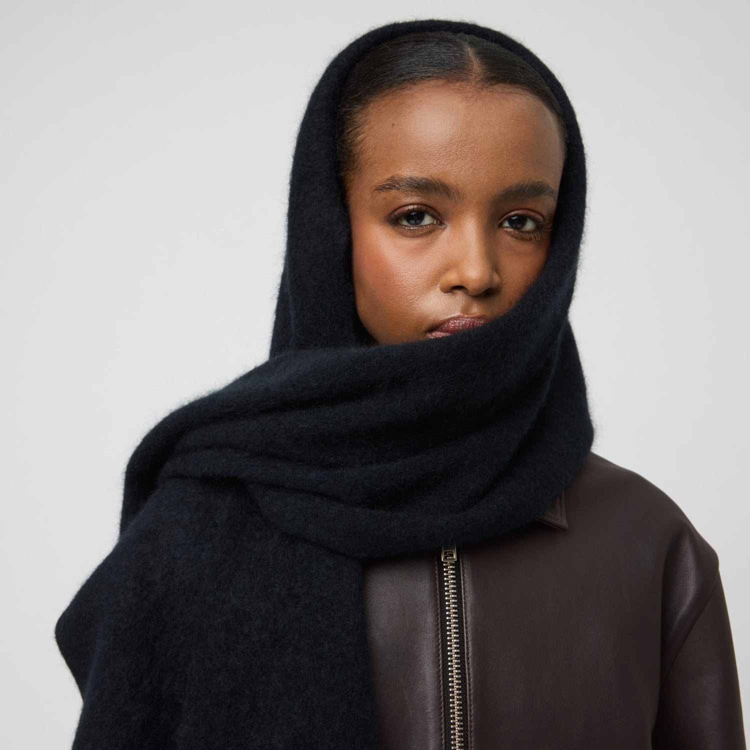 Brushed Cashmere Scarf