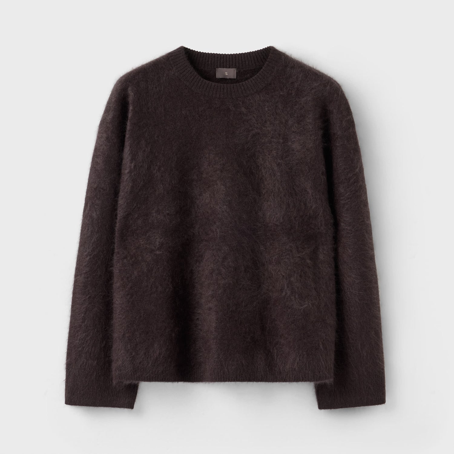 Women's Brushed Cashmere Crewneck Sweater