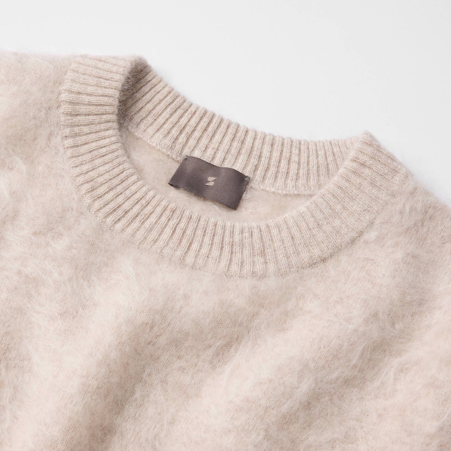 Women's Brushed Cashmere Crewneck Sweater