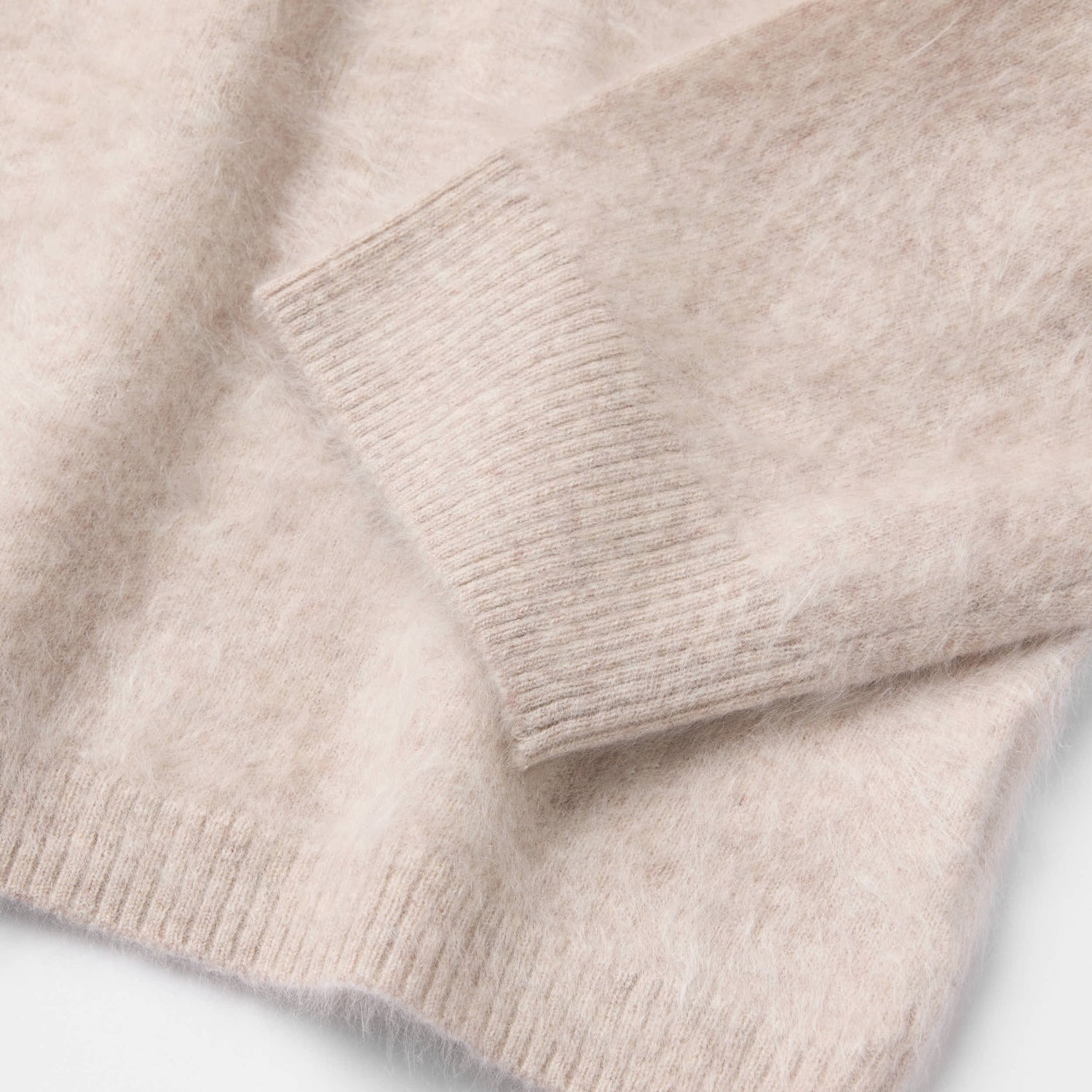 Women's Brushed Cashmere Crewneck Sweater