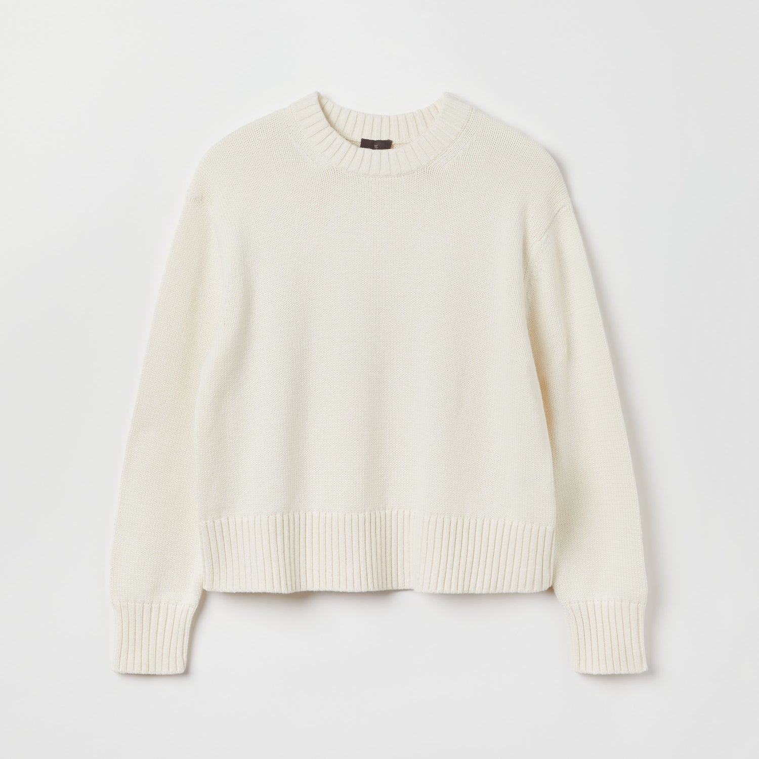 Women's Cotton-Cashmere Crewneck Sweater