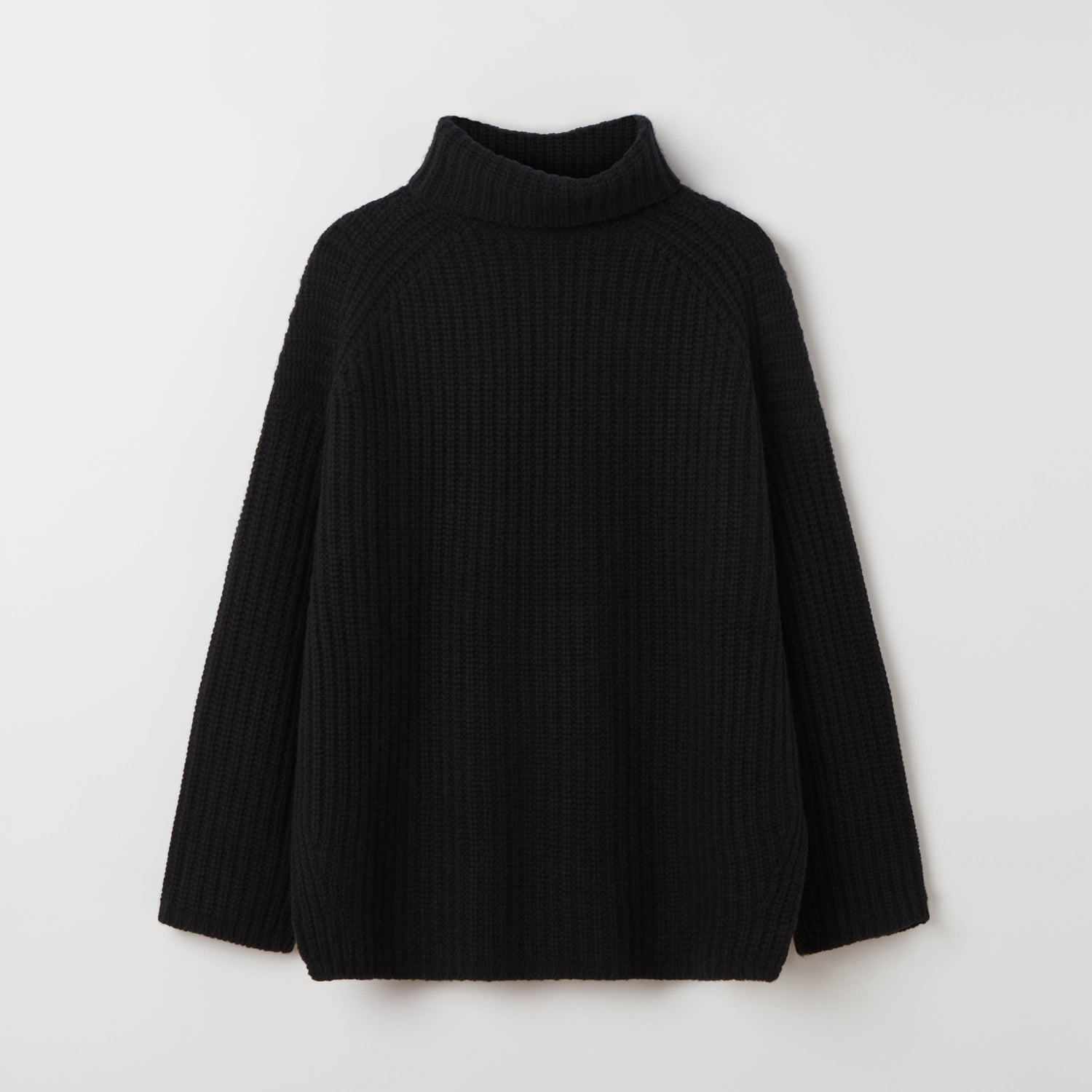 Women's Heavy Knit Cashmere Turtleneck Sweater