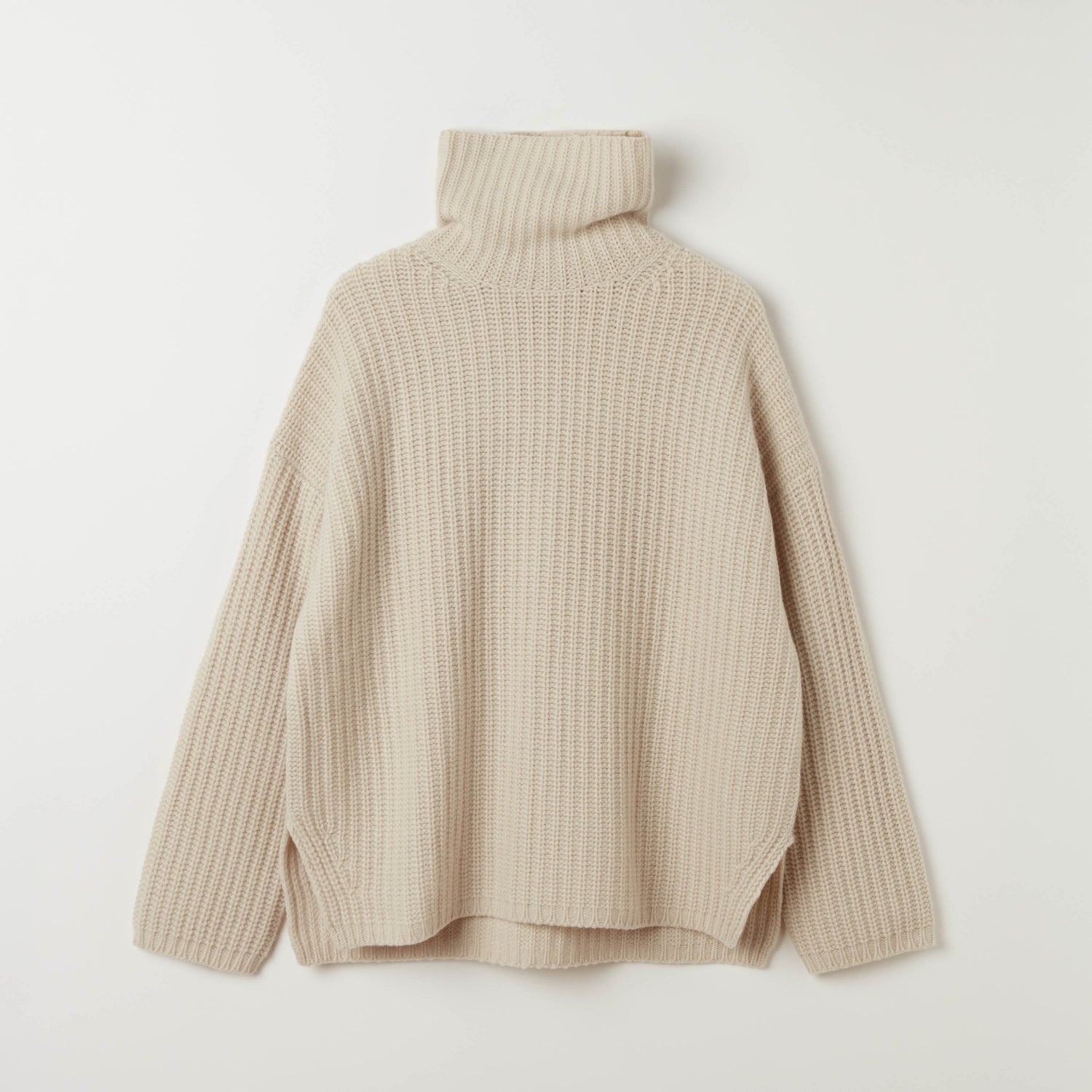 Women's Heavy Knit Cashmere Turtleneck