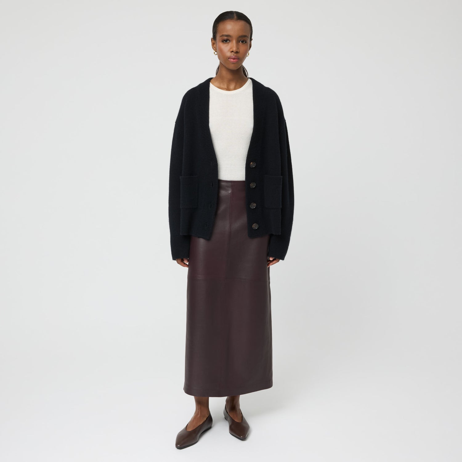 Women's Leather Skirt