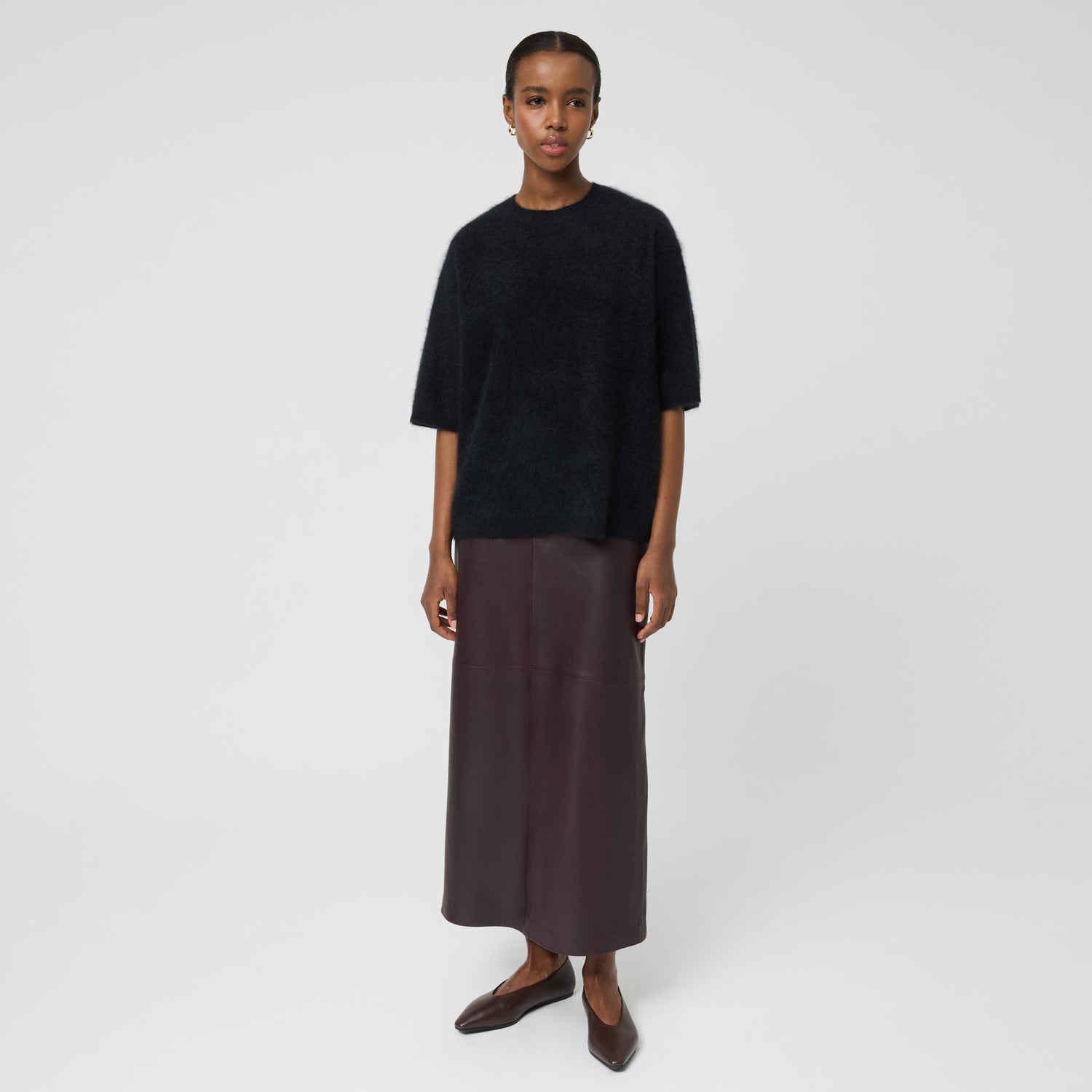 Women's Brushed Cashmere Tee