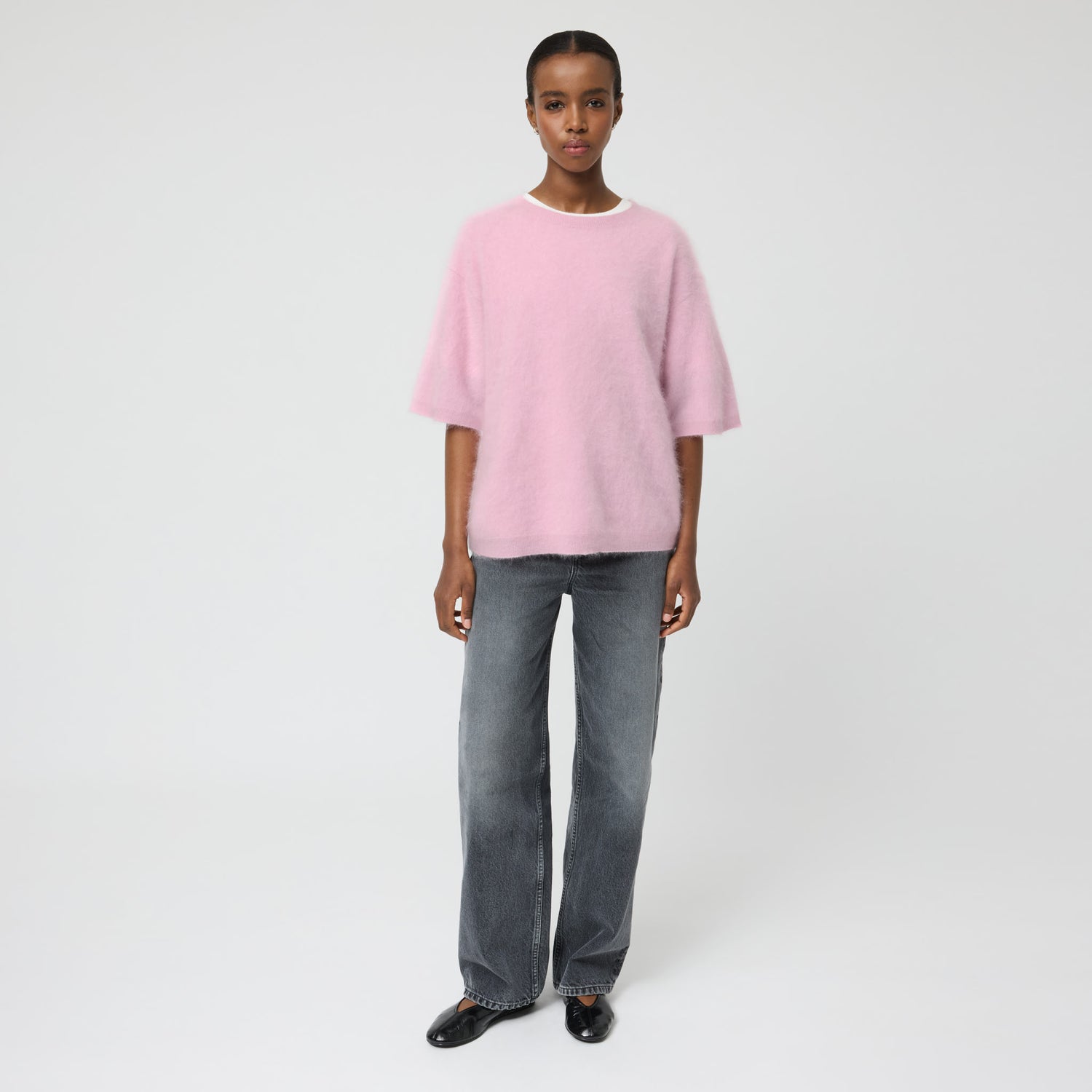 Women's Brushed Cashmere Tee