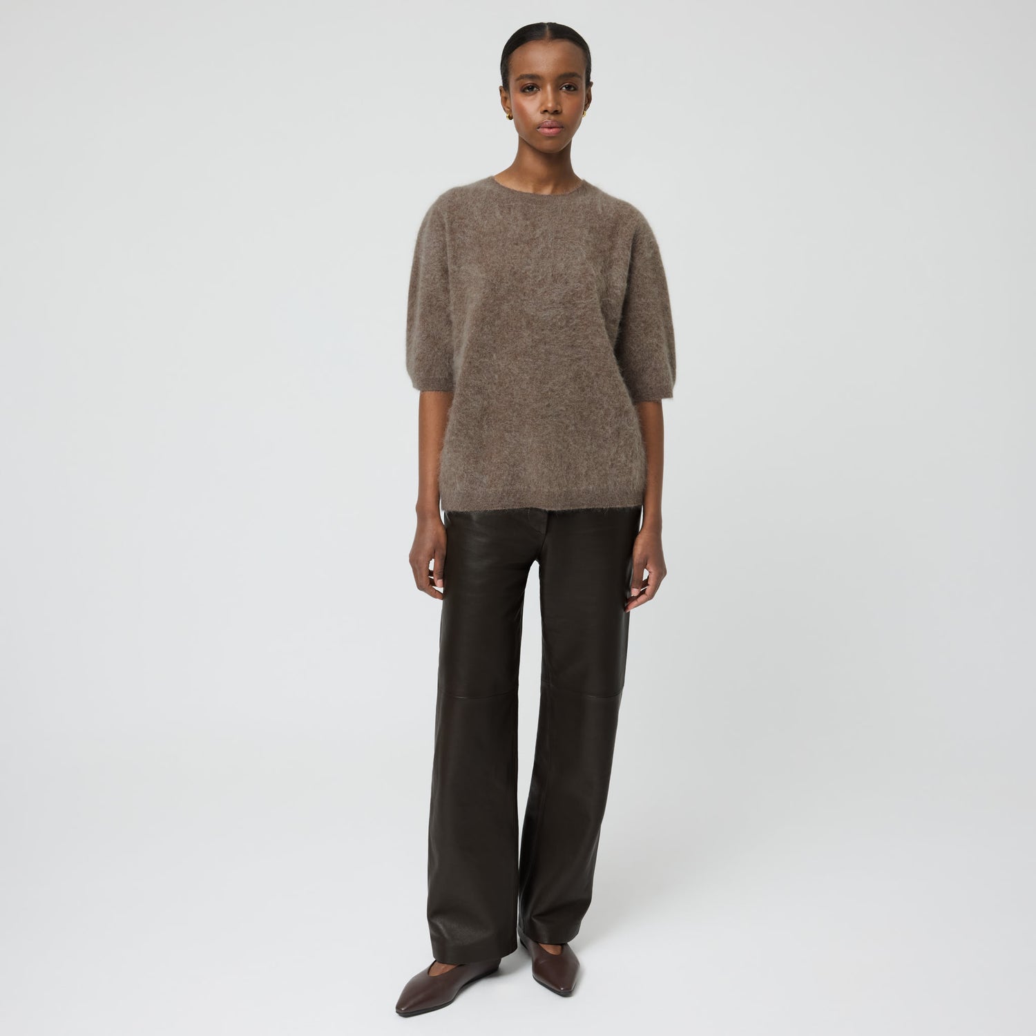 Women's Brushed Cashmere Tee