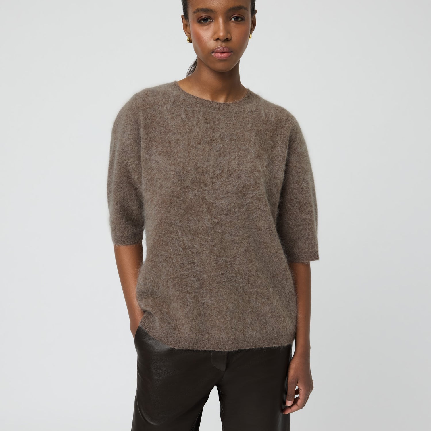 Women's Brushed Cashmere Tee