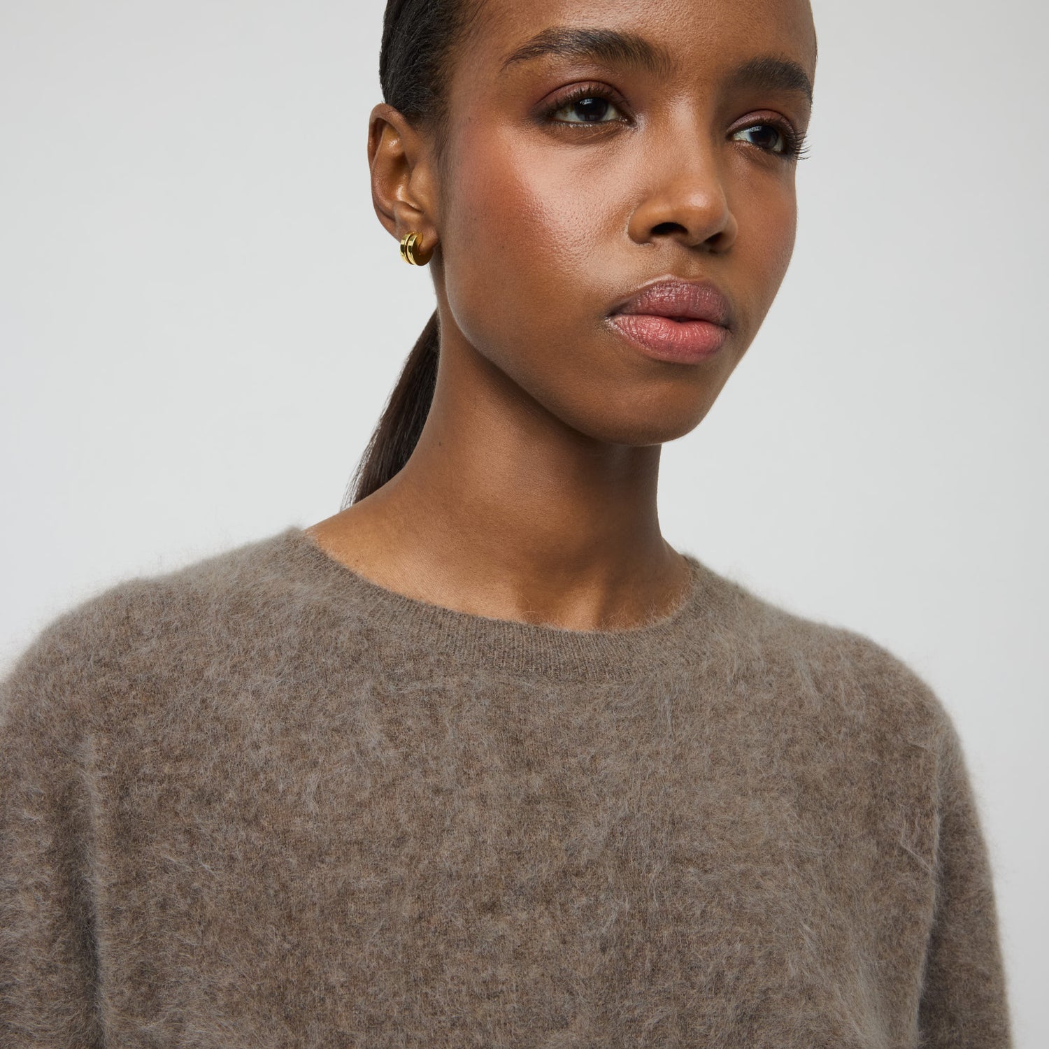 Women's Brushed Cashmere Tee