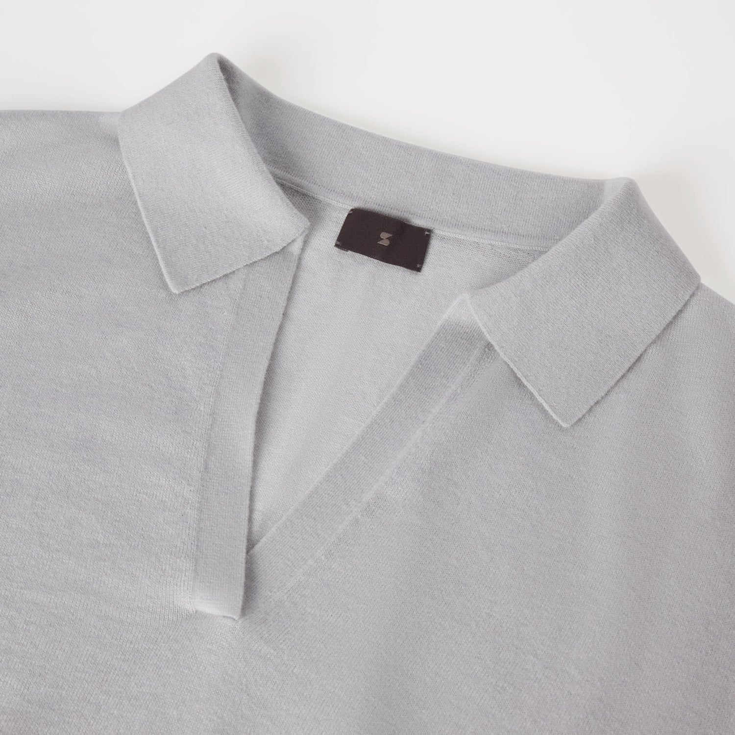 Women's Relaxed Cashmere-Silk Split Neck