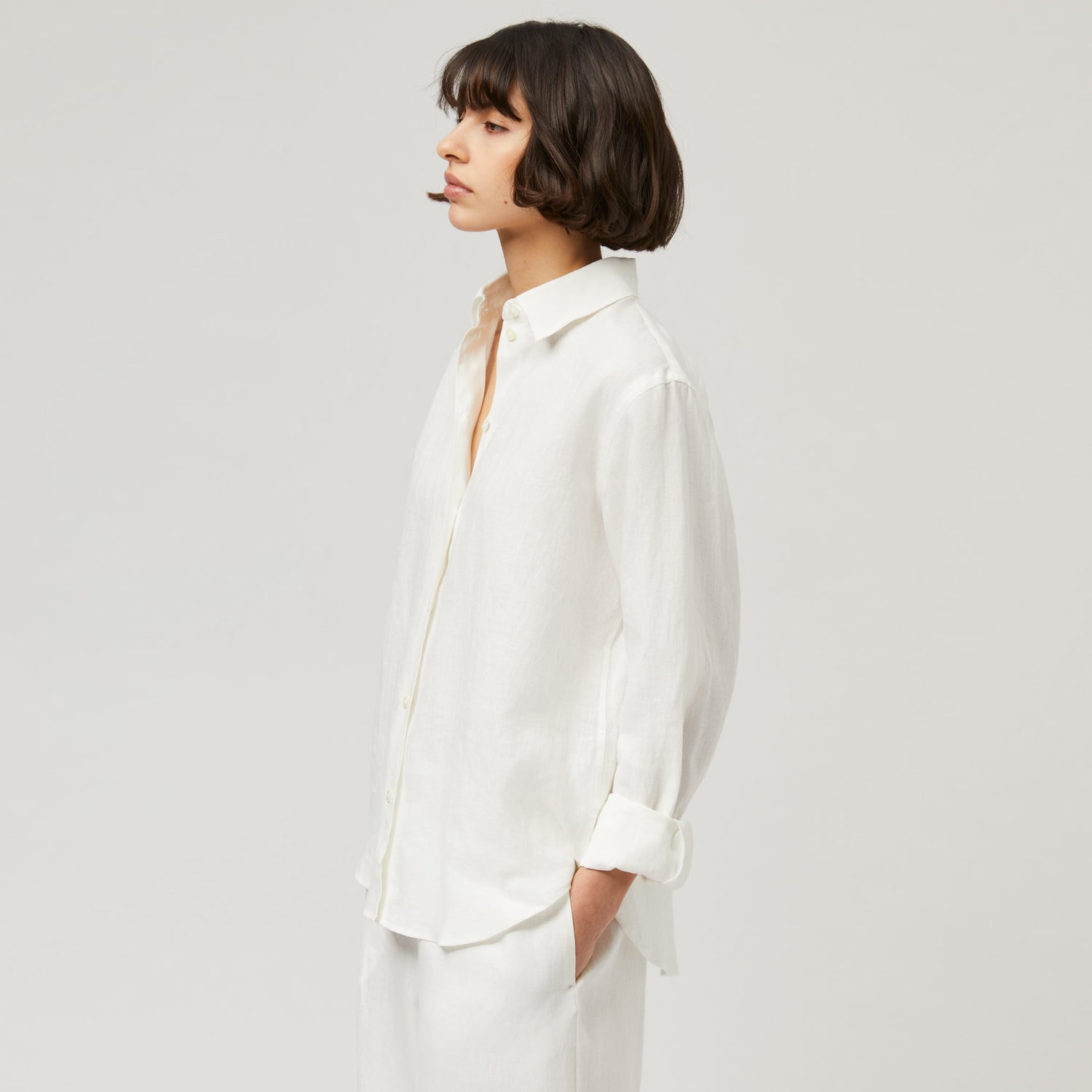 Women's Relaxed Linen Shirt