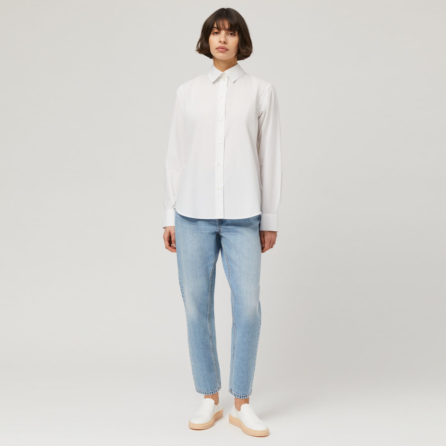 Women's Relaxed Poplin Shirt