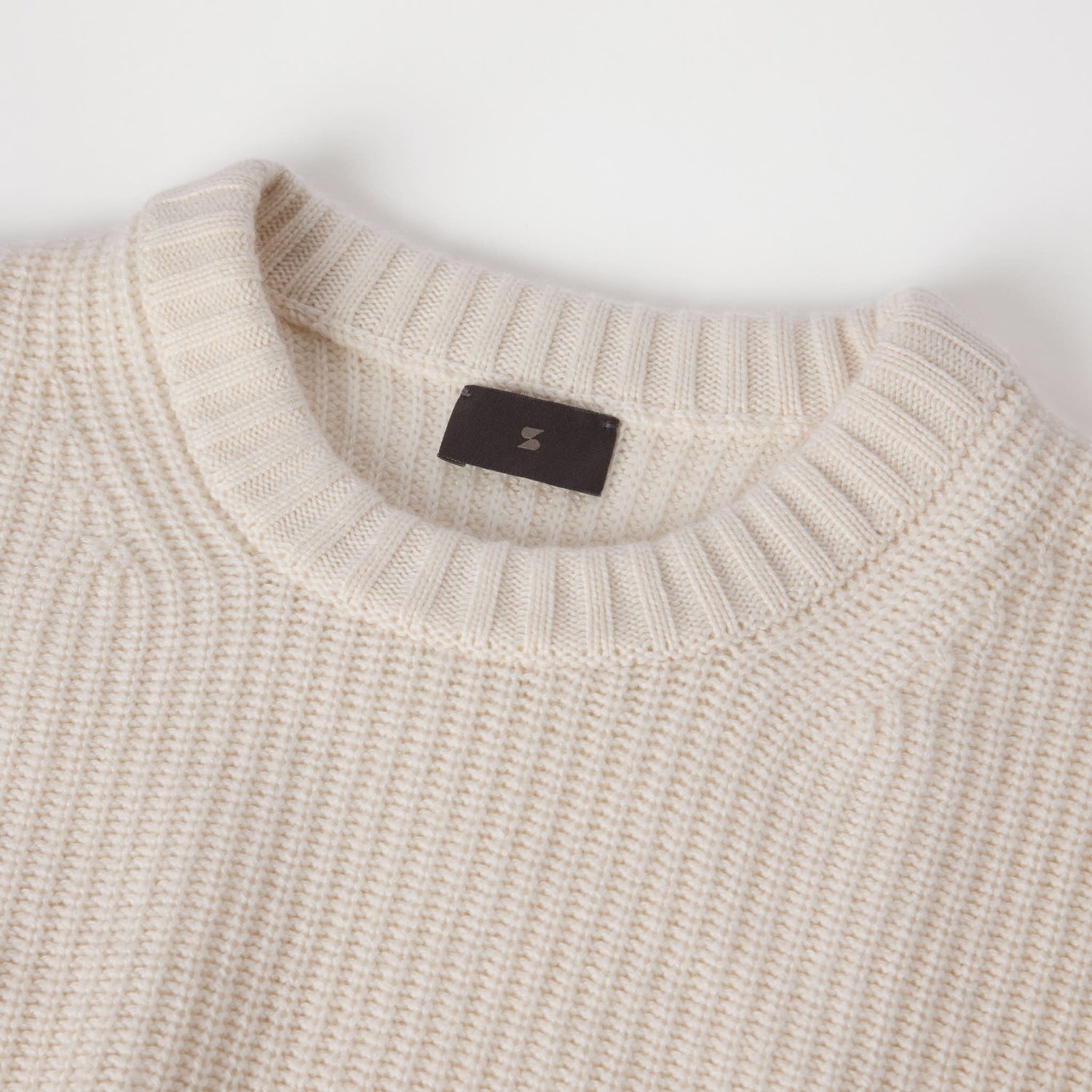 Women's Relaxed Ribbed Silk-Cashmere Crewneck Sweater