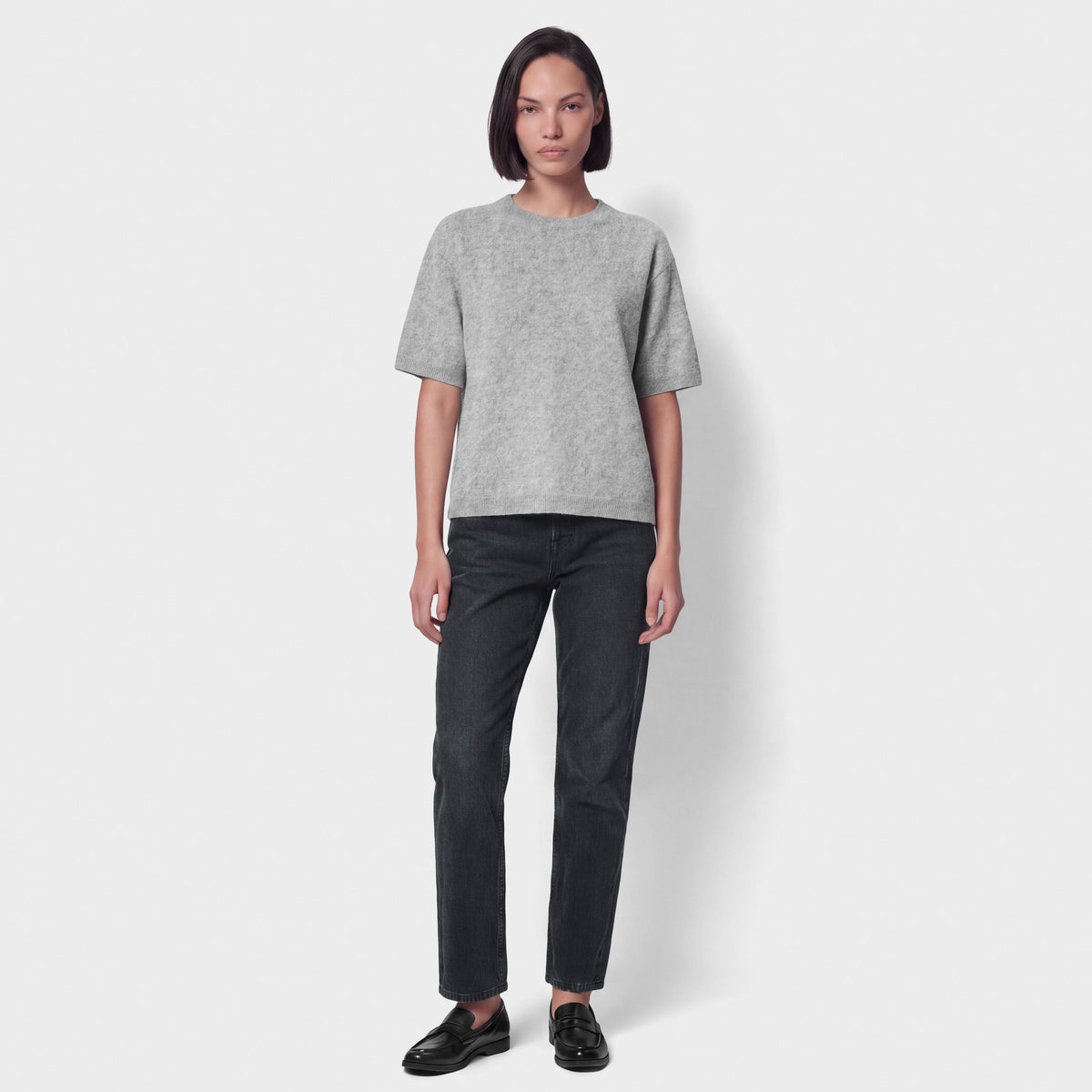 Women's Brushed Cashmere Tee