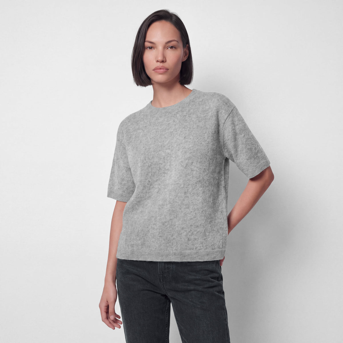 Women's Brushed Cashmere Tee