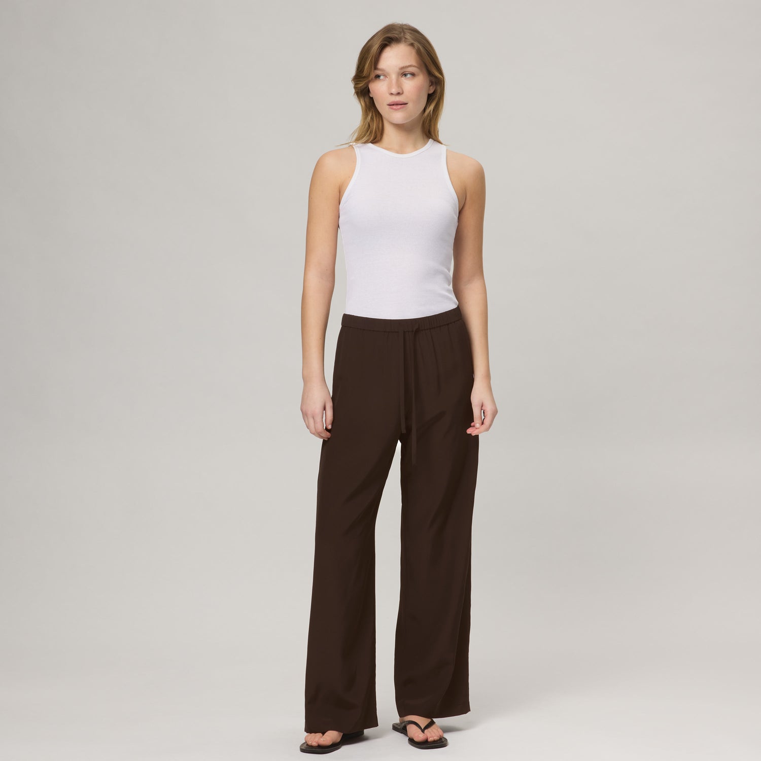 Women's Silk Trousers