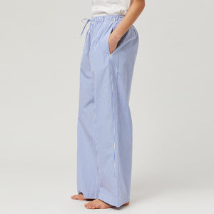 Women's Cotton-Poplin Pyjama Trousers