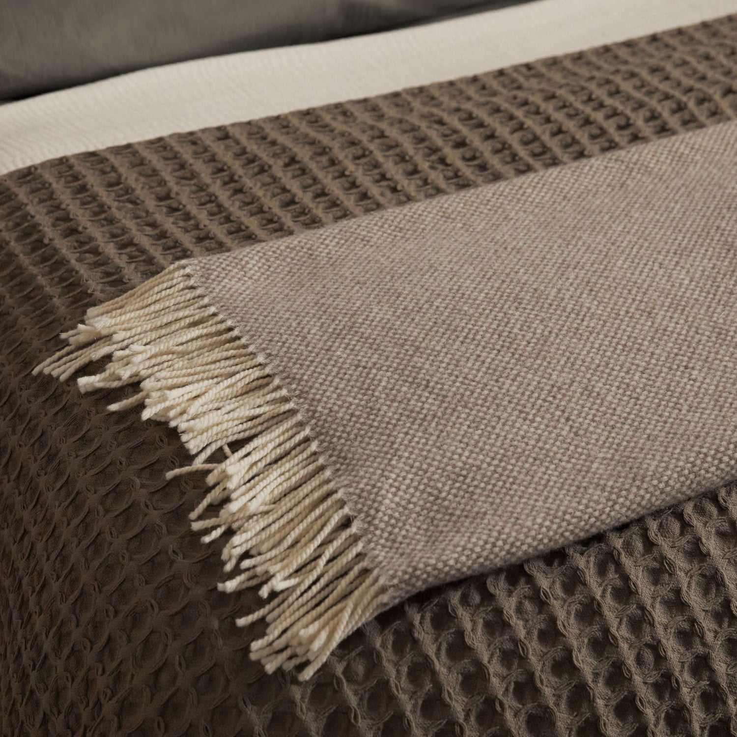 Wool-Cashmere Throw