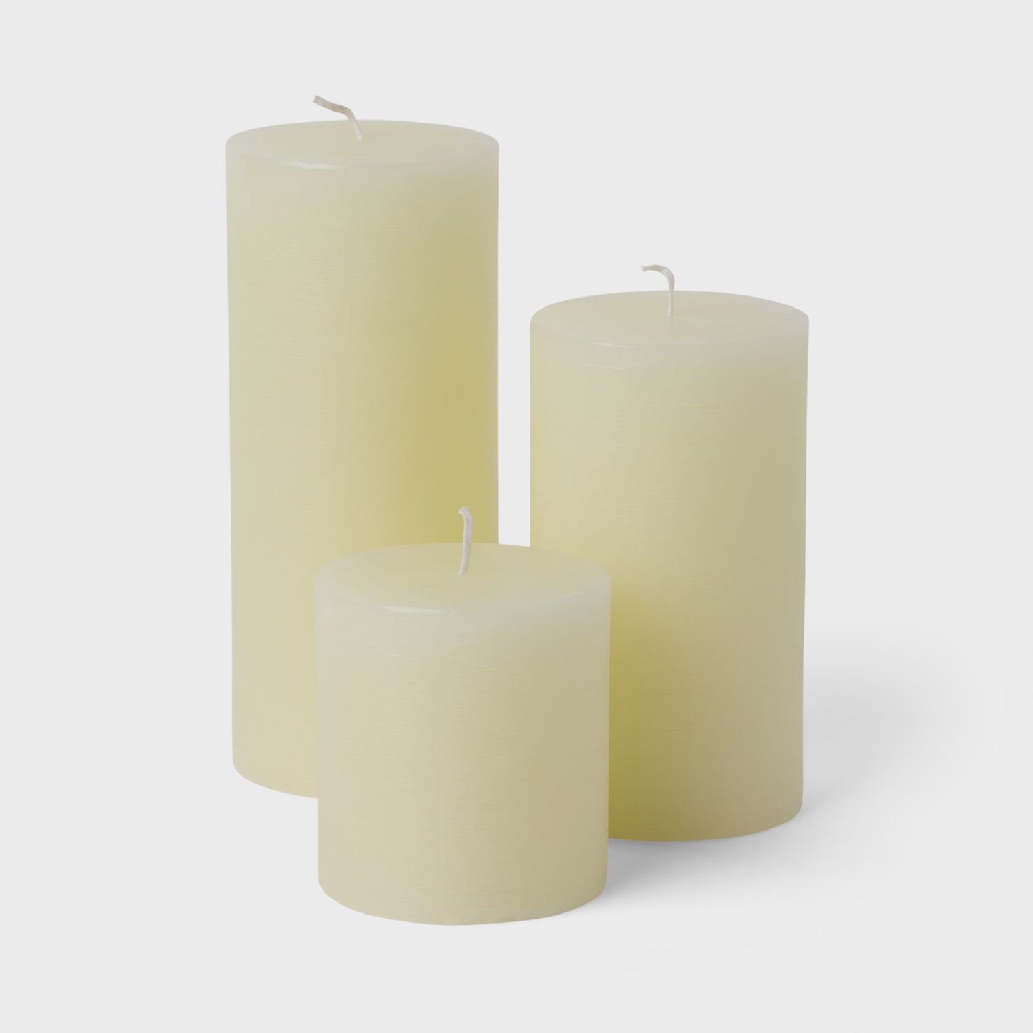 Hand Cast Pillar Candle