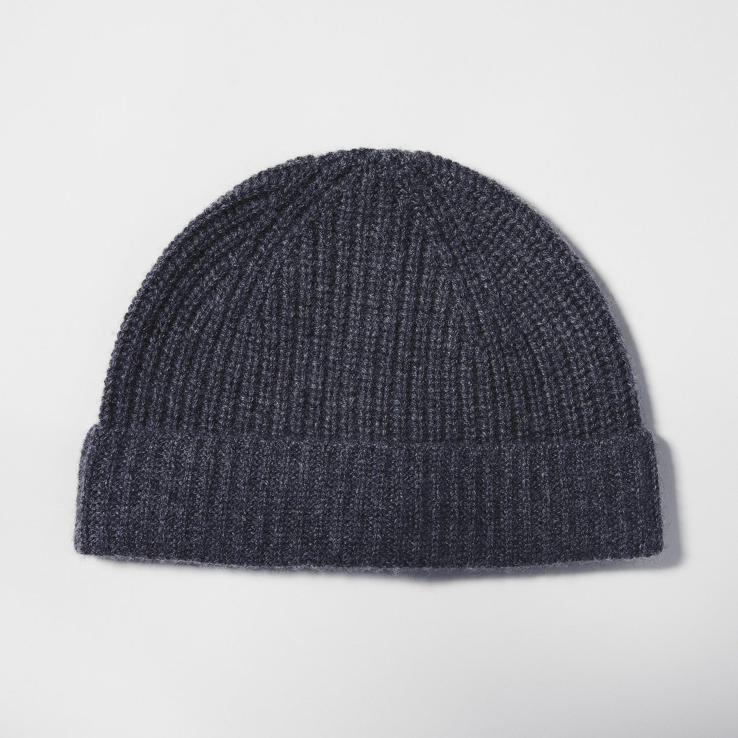 Ribbed Cashmere Beanie