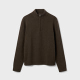 Men's Cashmere Half Zip Sweater