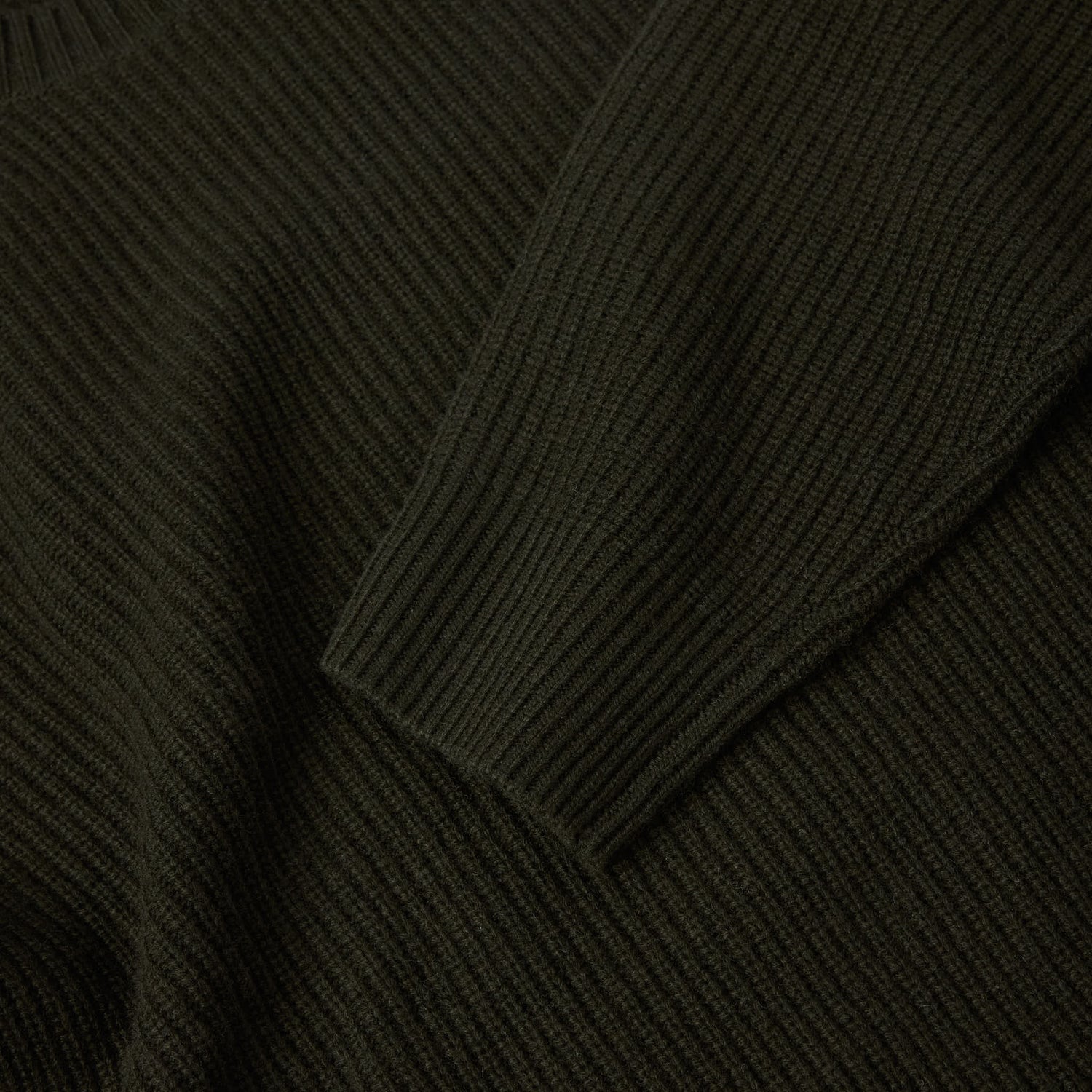 Men's Wool-Cashmere Rib Sweater